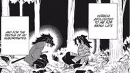 Kokushibo and his brother (Image Credit: Shueisha)